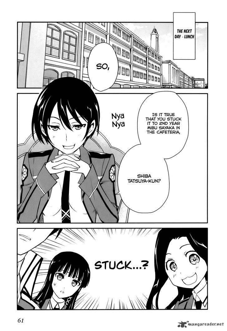 Mahouka Koukou no Yuutousei Chapter 14 page 14