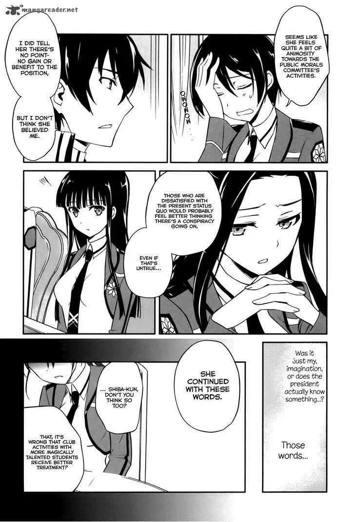 Mahouka Koukou no Yuutousei Chapter 14 page 20