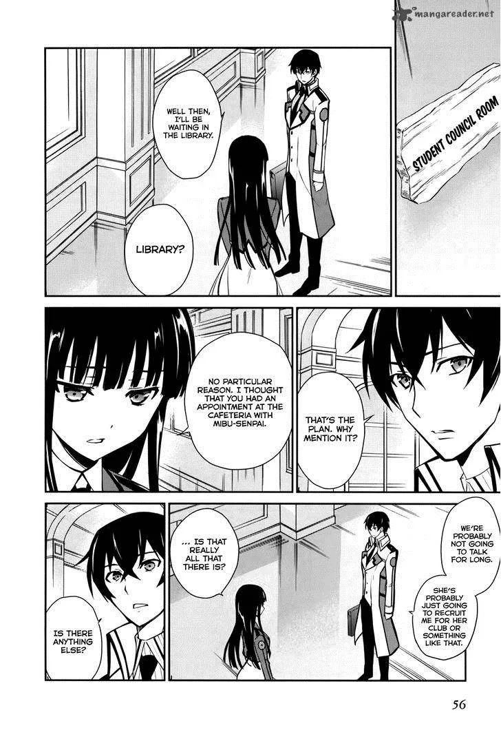 Mahouka Koukou no Yuutousei Chapter 14 page 9