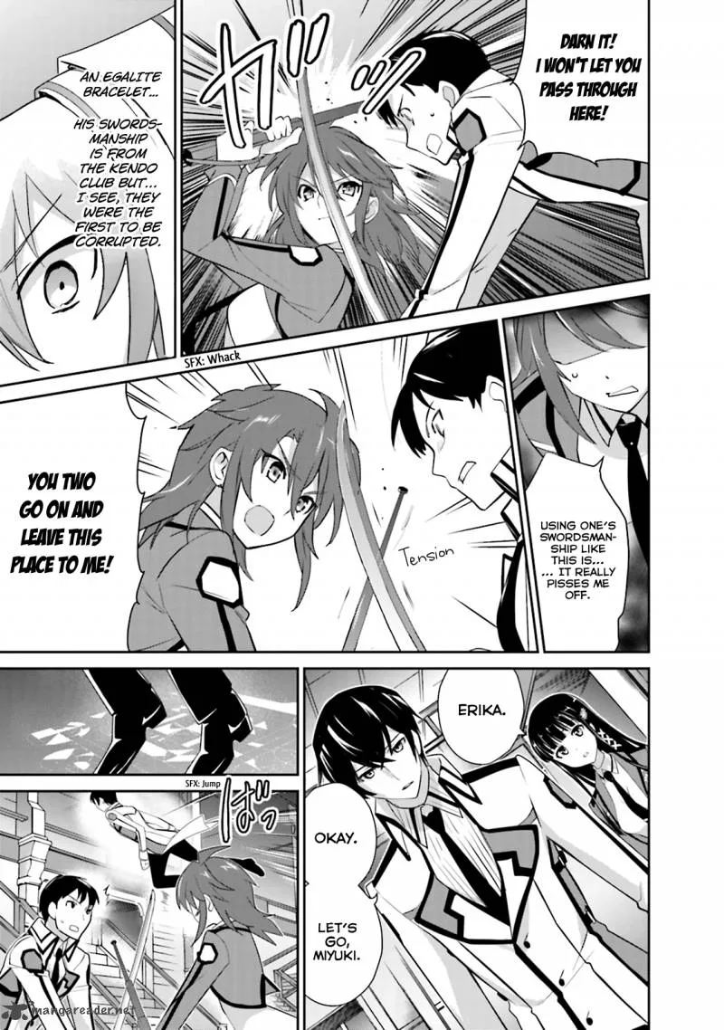 Mahouka Koukou no Yuutousei Chapter 19 page 8