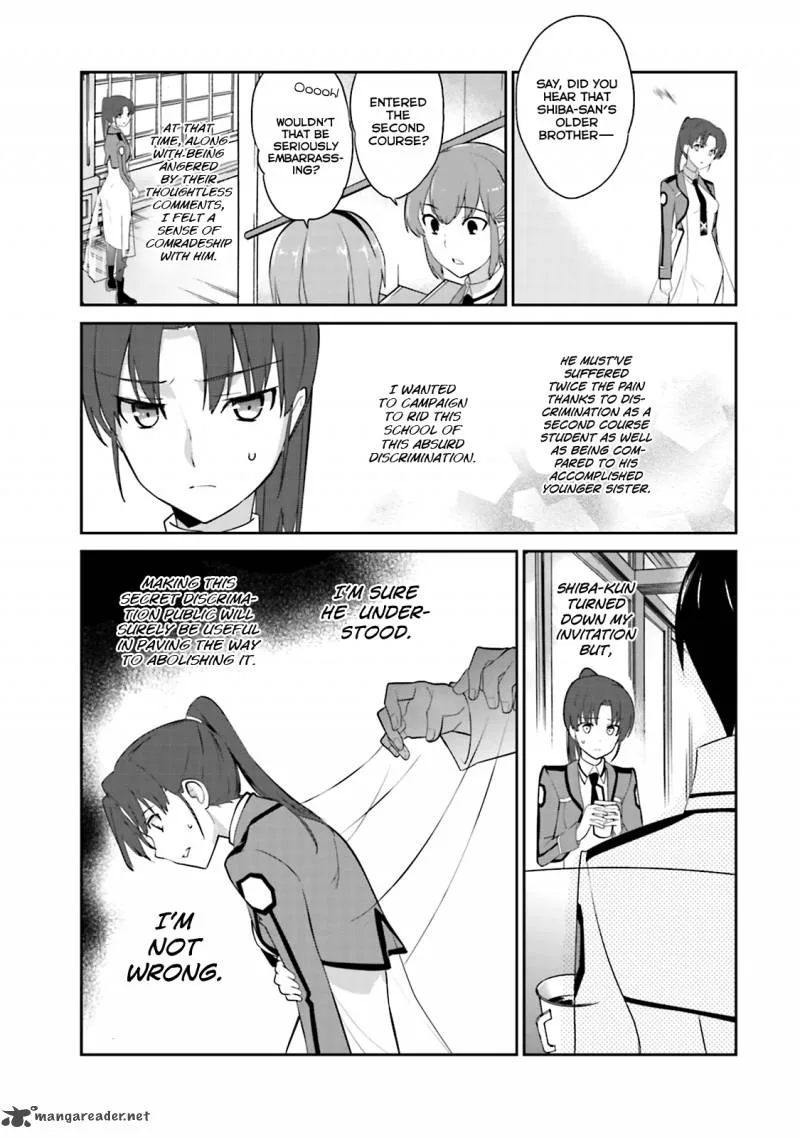 Mahouka Koukou no Yuutousei Chapter 19 page 13