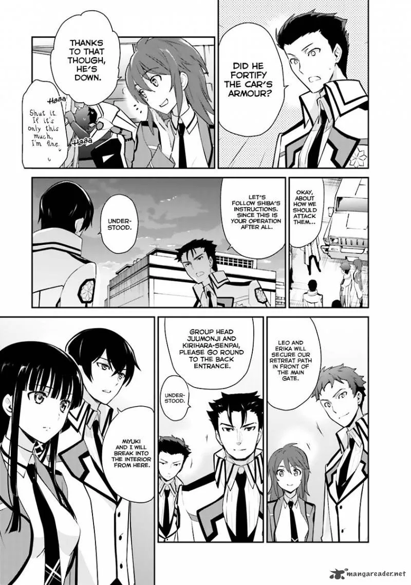 Mahouka Koukou no Yuutousei Chapter 21 page 7