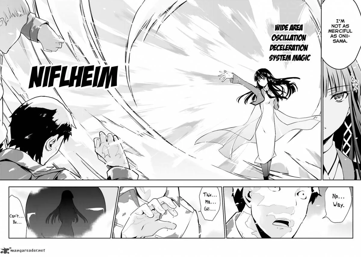Mahouka Koukou no Yuutousei Chapter 21 page 22