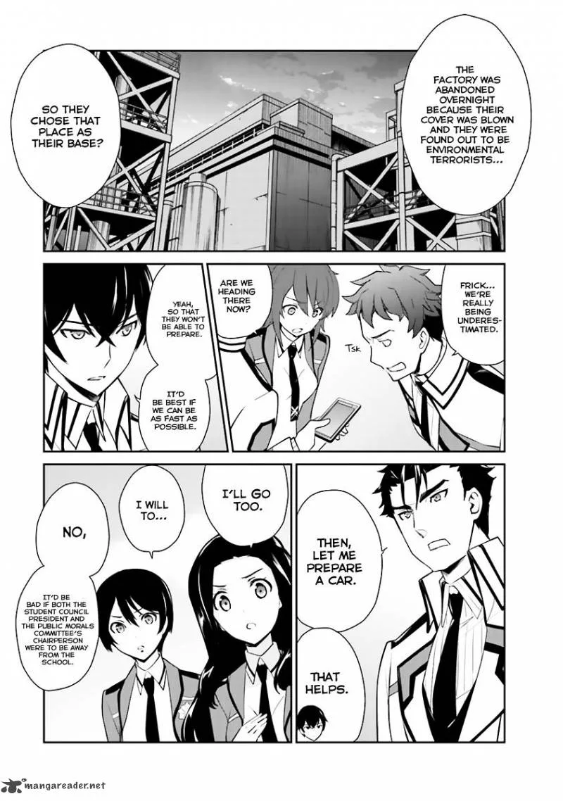 Mahouka Koukou no Yuutousei Chapter 21 page 3
