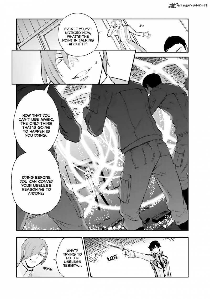 Mahouka Koukou no Yuutousei Chapter 22 page 9