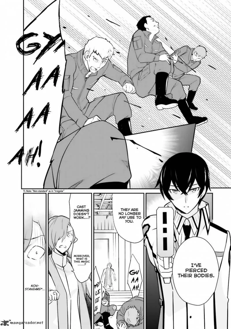 Mahouka Koukou no Yuutousei Chapter 22 page 10