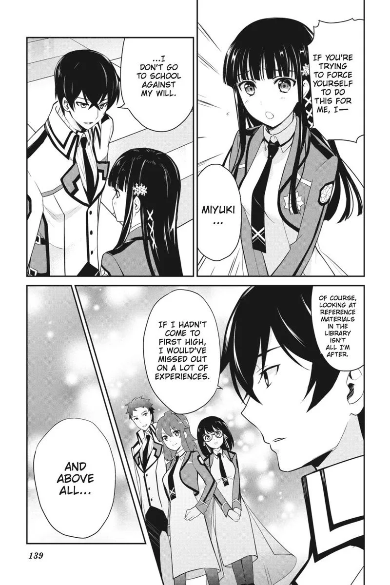 Mahouka Koukou no Yuutousei Chapter 23 page 19