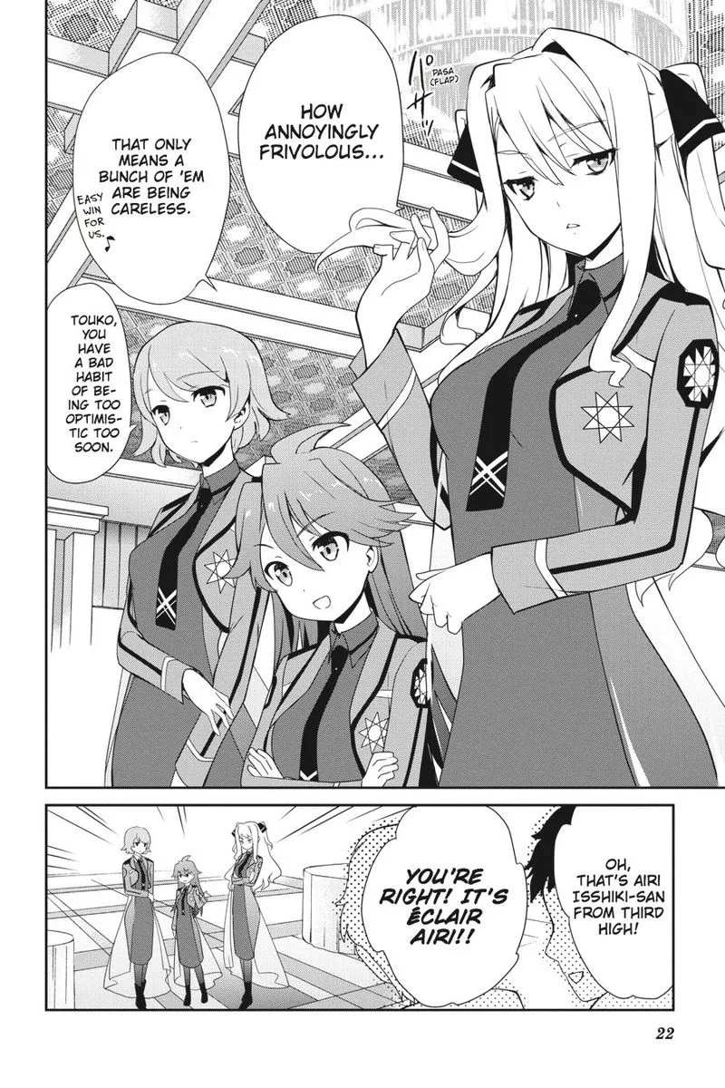 Mahouka Koukou no Yuutousei Chapter 25 page 4