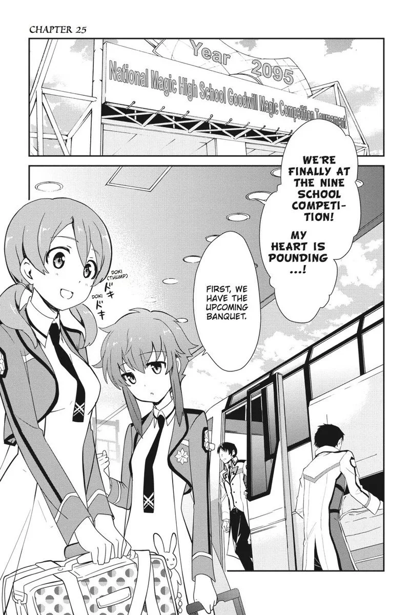 Mahouka Koukou no Yuutousei Chapter 25 page 1
