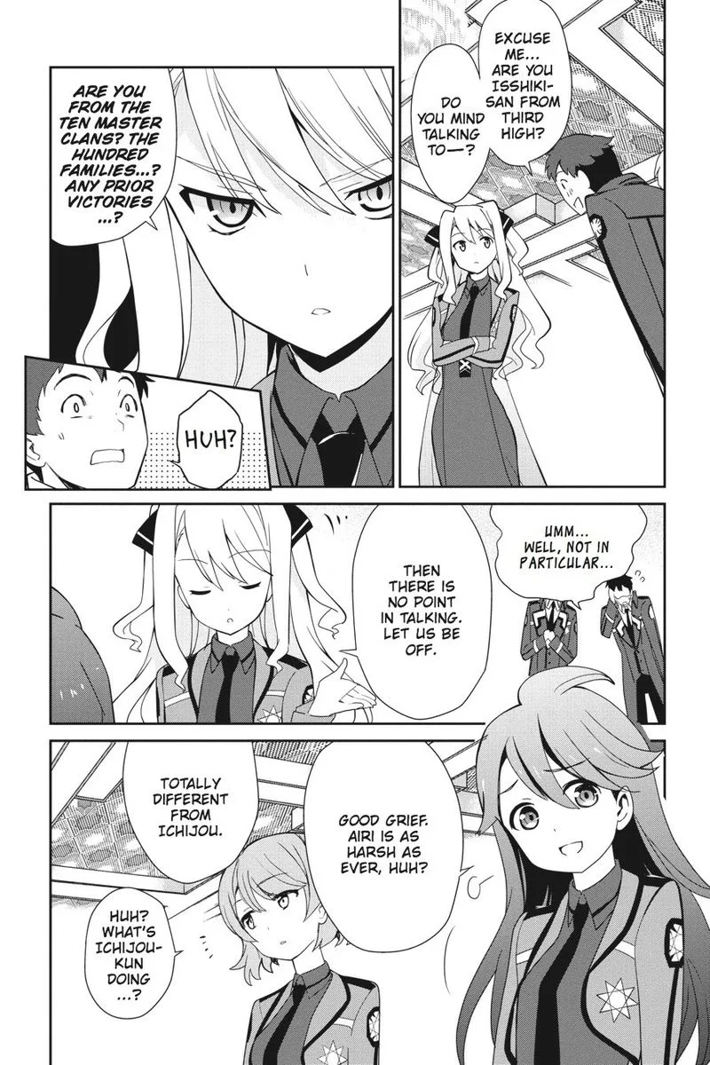 Mahouka Koukou no Yuutousei Chapter 25 page 5