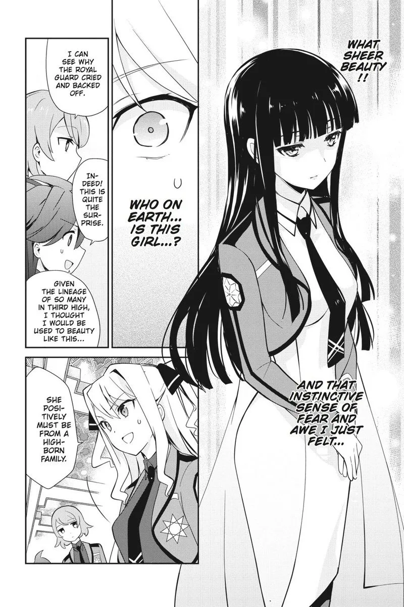 Mahouka Koukou no Yuutousei Chapter 25 page 8