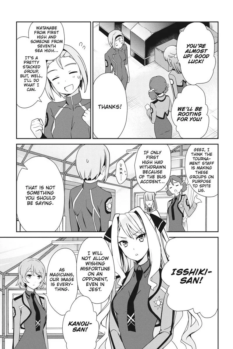 Mahouka Koukou no Yuutousei Chapter 26 page 13
