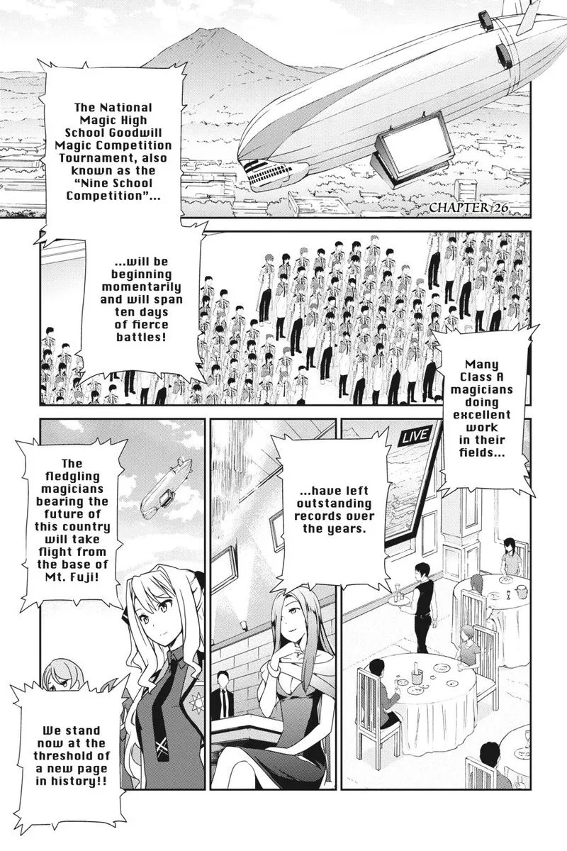 Mahouka Koukou no Yuutousei Chapter 26 page 1