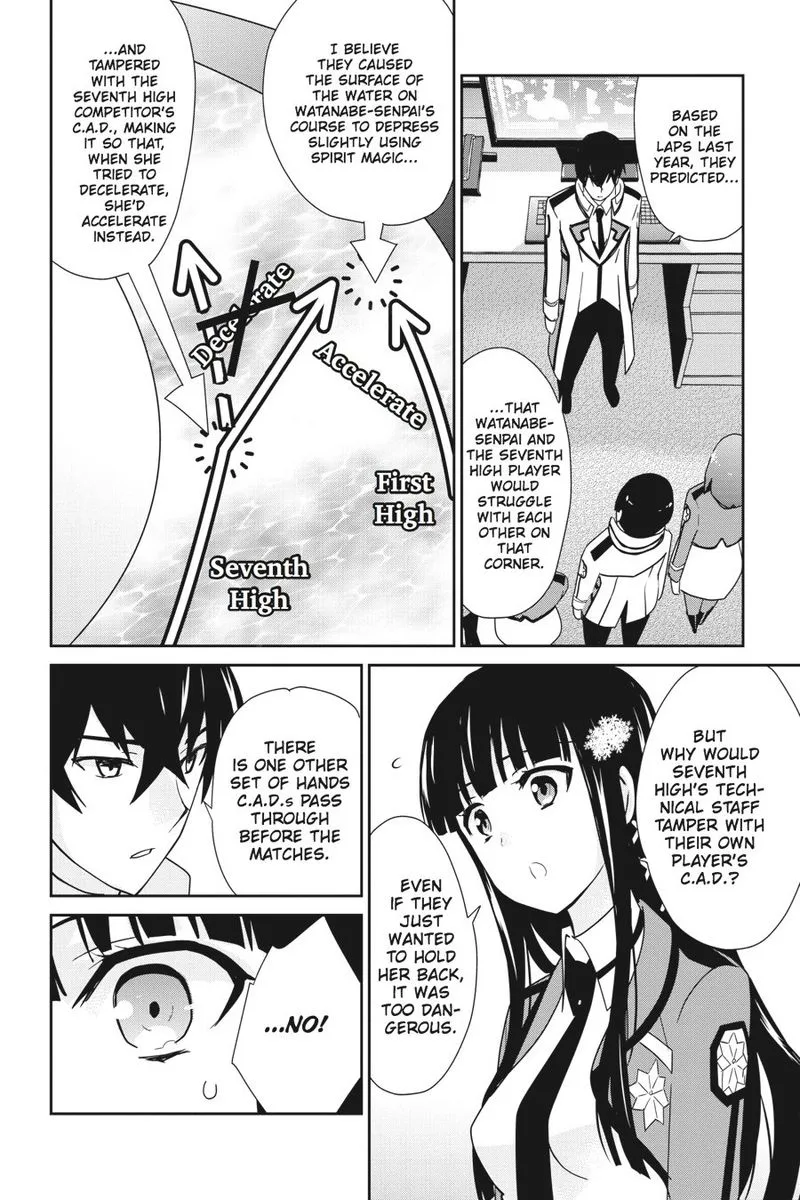 Mahouka Koukou no Yuutousei Chapter 27 page 8