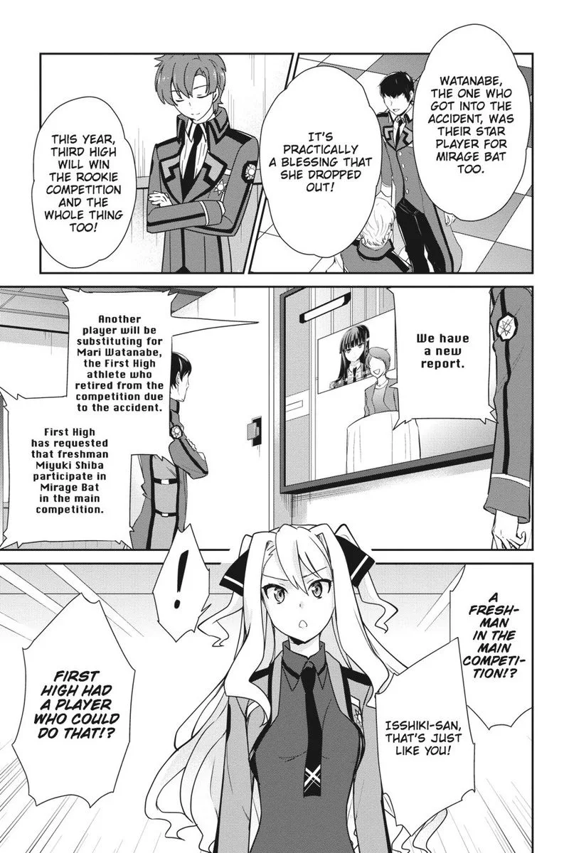 Mahouka Koukou no Yuutousei Chapter 27 page 21