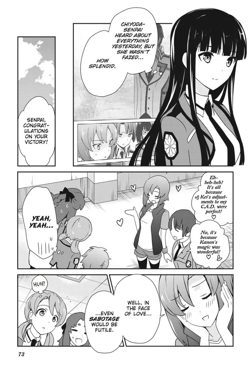 Mahouka Koukou no Yuutousei Chapter 27 page 15