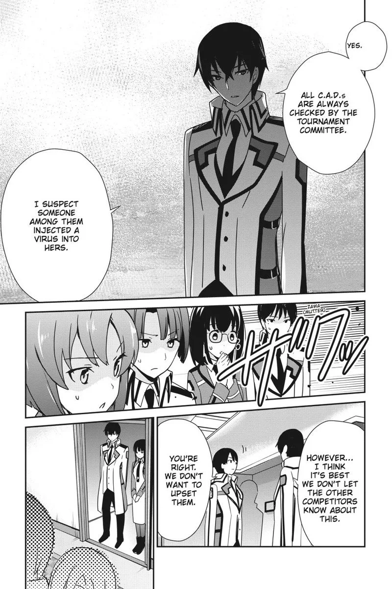 Mahouka Koukou no Yuutousei Chapter 27 page 9