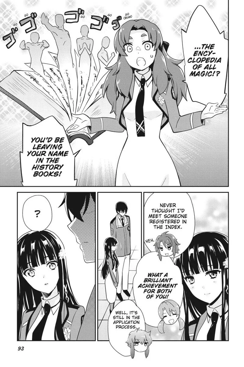 Mahouka Koukou no Yuutousei Chapter 28 page 9