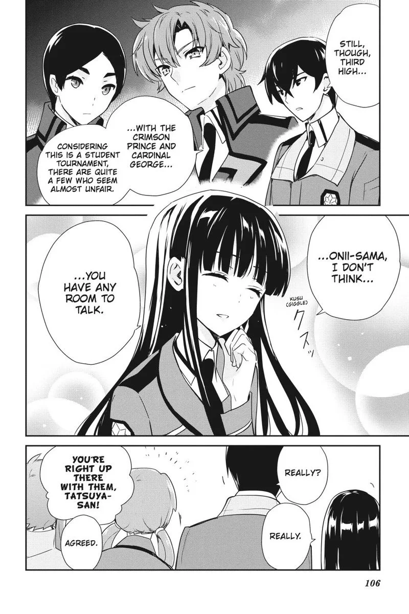 Mahouka Koukou no Yuutousei Chapter 28 page 21