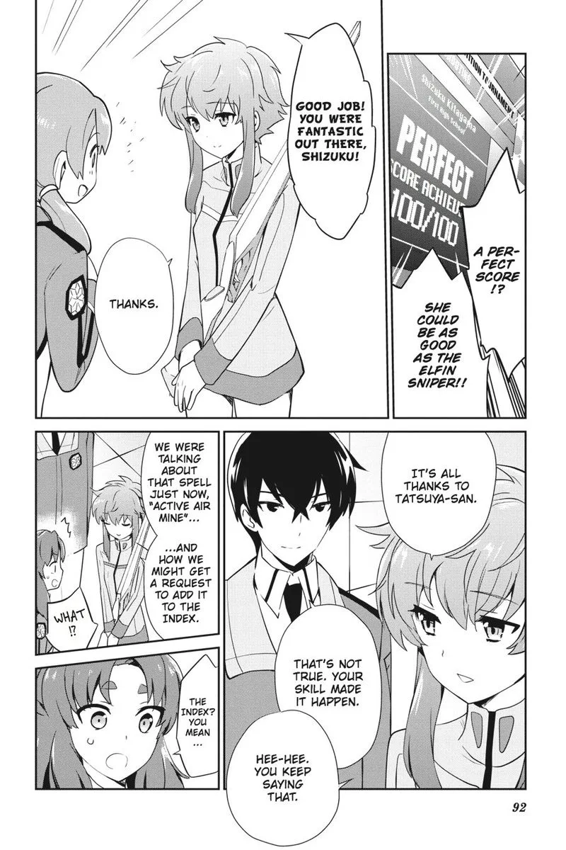 Mahouka Koukou no Yuutousei Chapter 28 page 8
