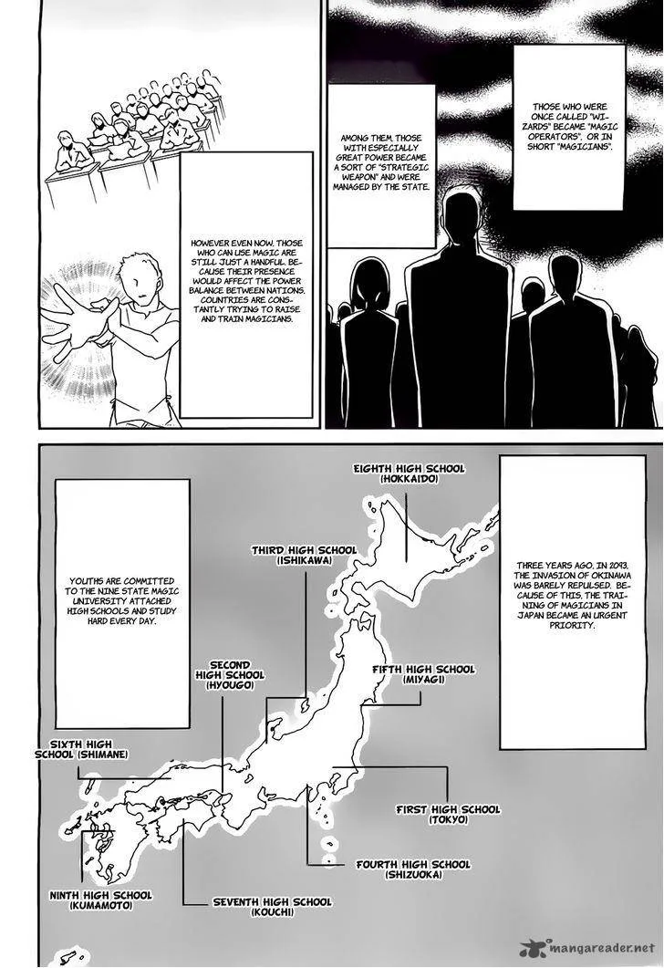 Mahouka Koukou no Yuutousei Chapter 3 page 2
