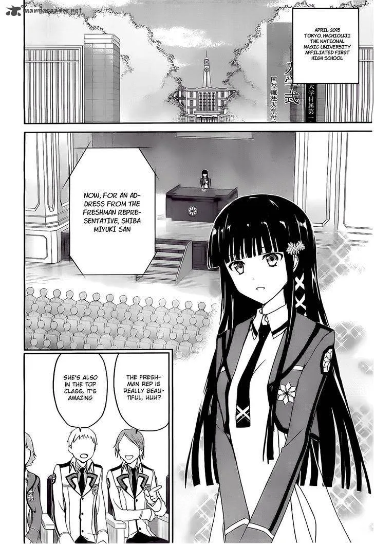 Mahouka Koukou no Yuutousei Chapter 3 page 4