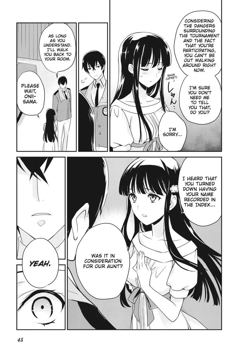 Mahouka Koukou no Yuutousei Chapter 32 page 17