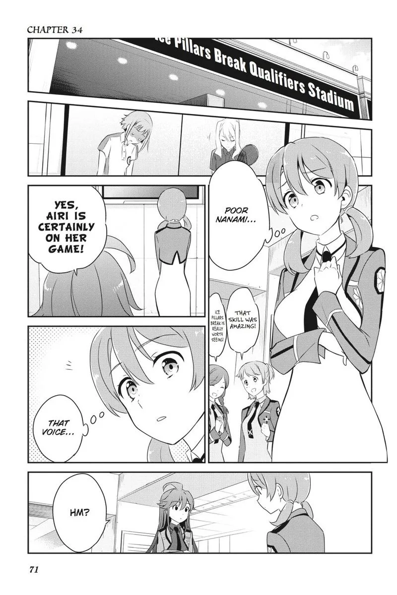 Mahouka Koukou no Yuutousei Chapter 34 page 1