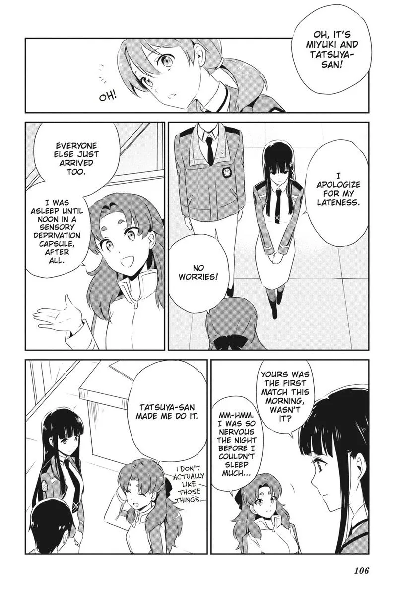 Mahouka Koukou no Yuutousei Chapter 35 page 8
