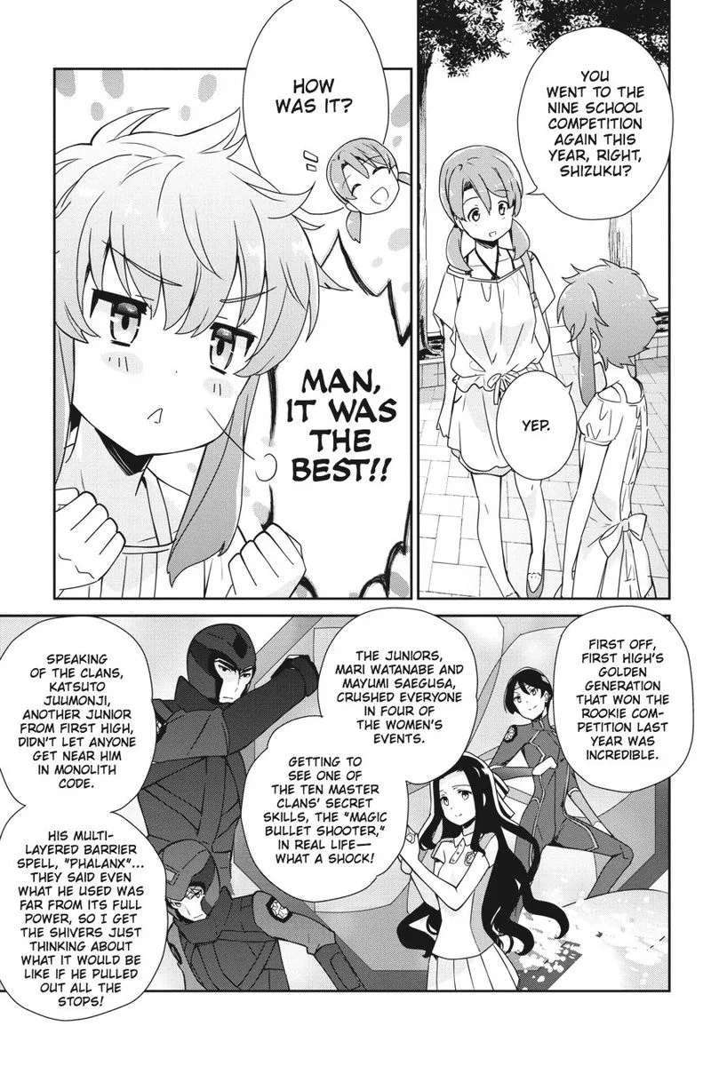 Mahouka Koukou no Yuutousei Chapter 35 page 38