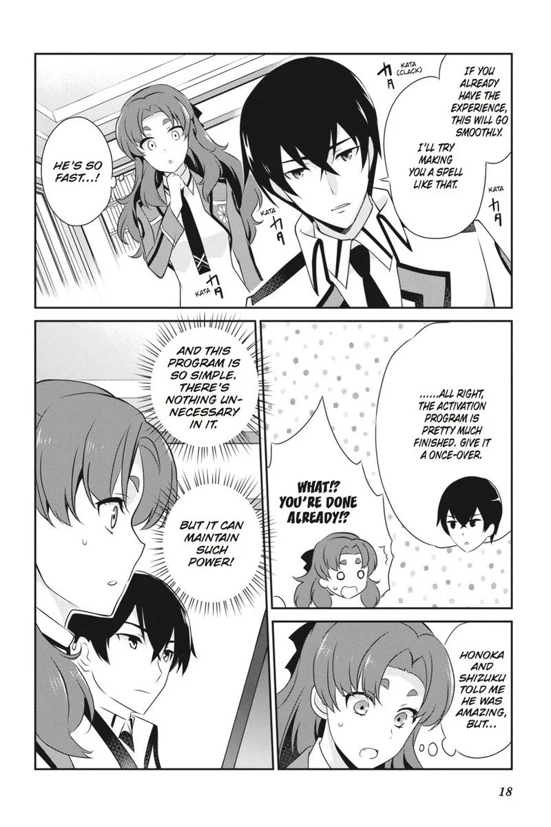 Mahouka Koukou no Yuutousei Chapter 36 page 19