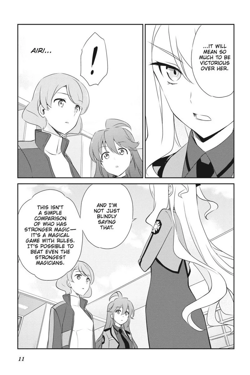 Mahouka Koukou no Yuutousei Chapter 36 page 12