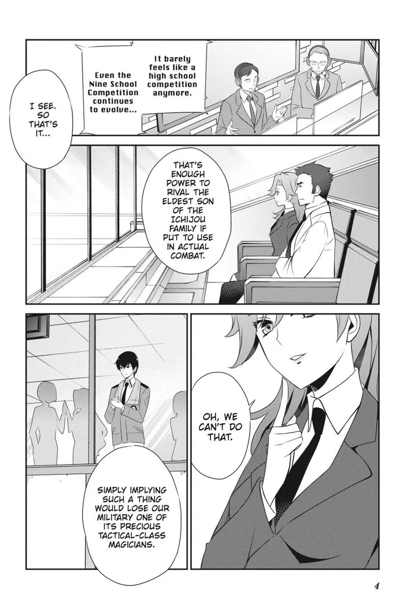 Mahouka Koukou no Yuutousei Chapter 36 page 5