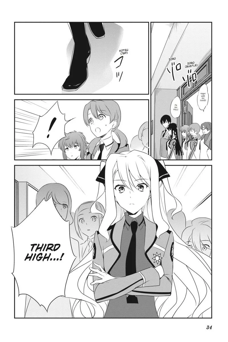 Mahouka Koukou no Yuutousei Chapter 37 page 8
