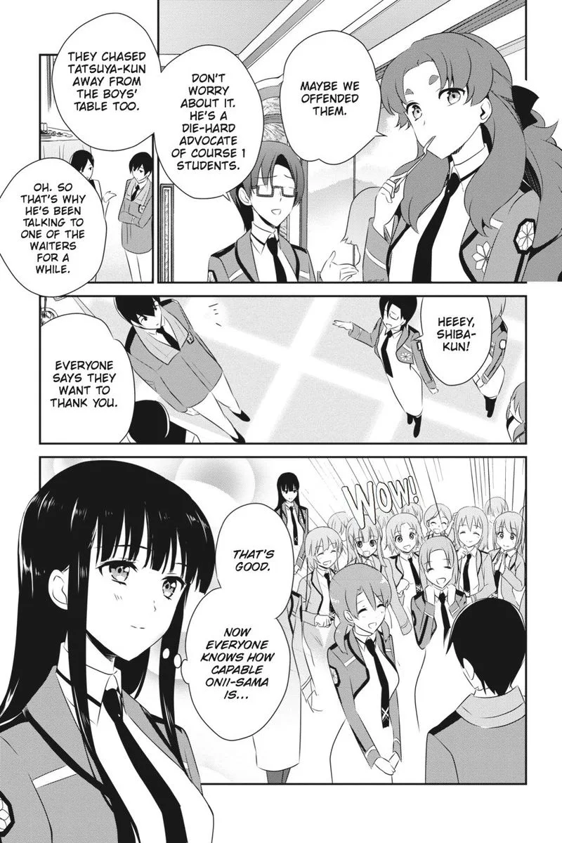 Mahouka Koukou no Yuutousei Chapter 37 page 7