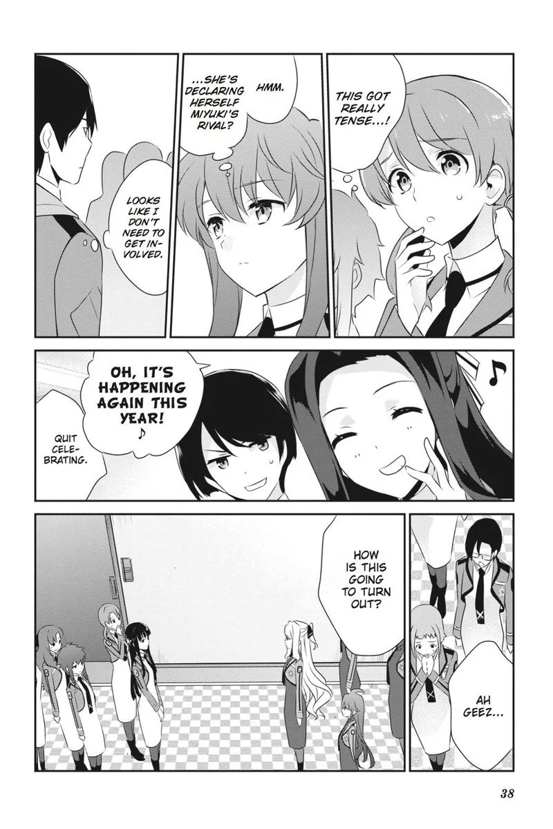 Mahouka Koukou no Yuutousei Chapter 37 page 11