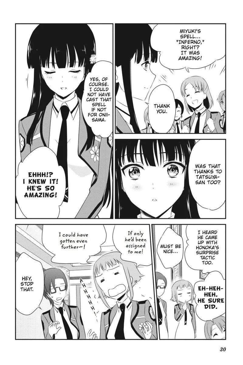 Mahouka Koukou no Yuutousei Chapter 37 page 4