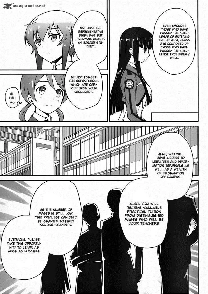 Mahouka Koukou no Yuutousei Chapter 4 page 15