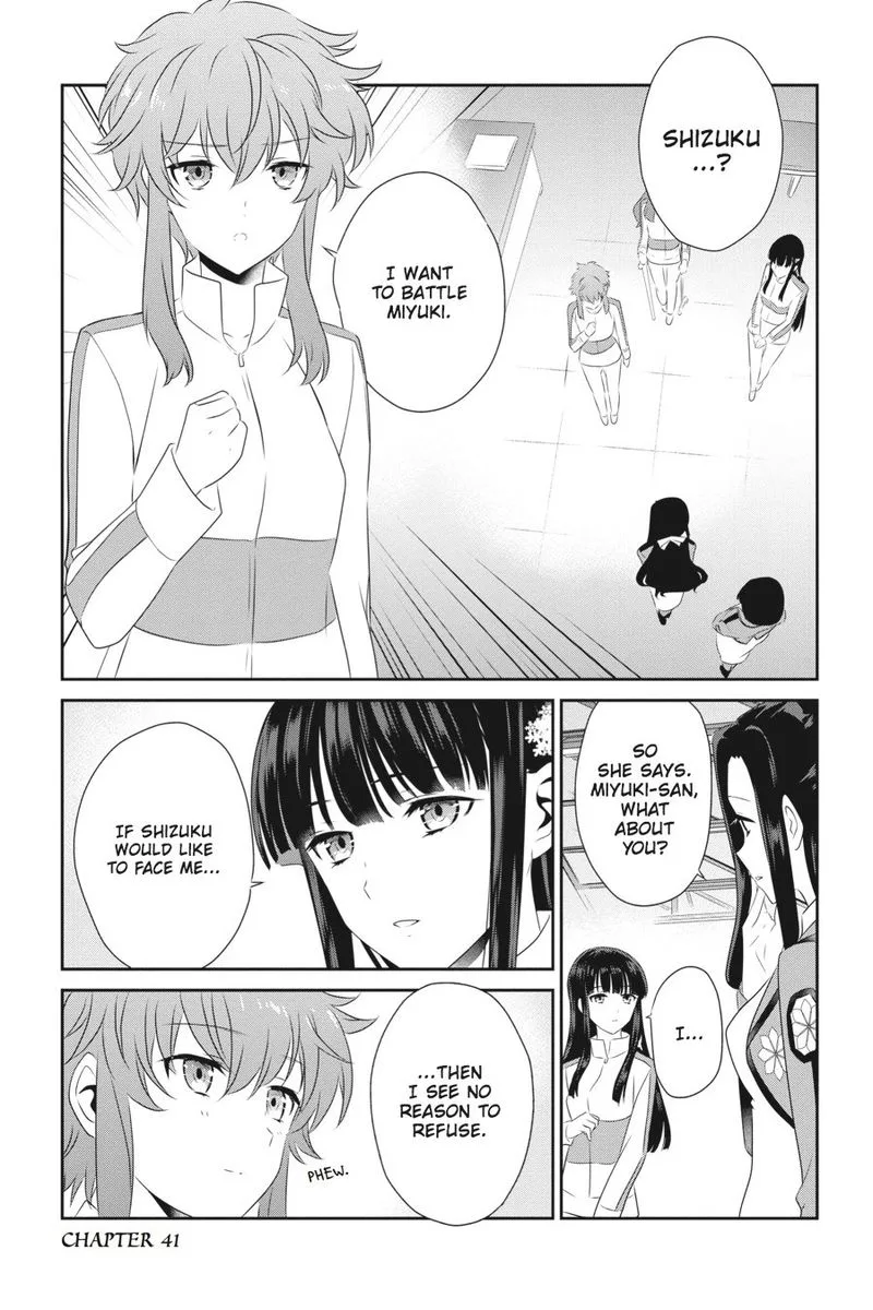 Mahouka Koukou no Yuutousei Chapter 41 page 1