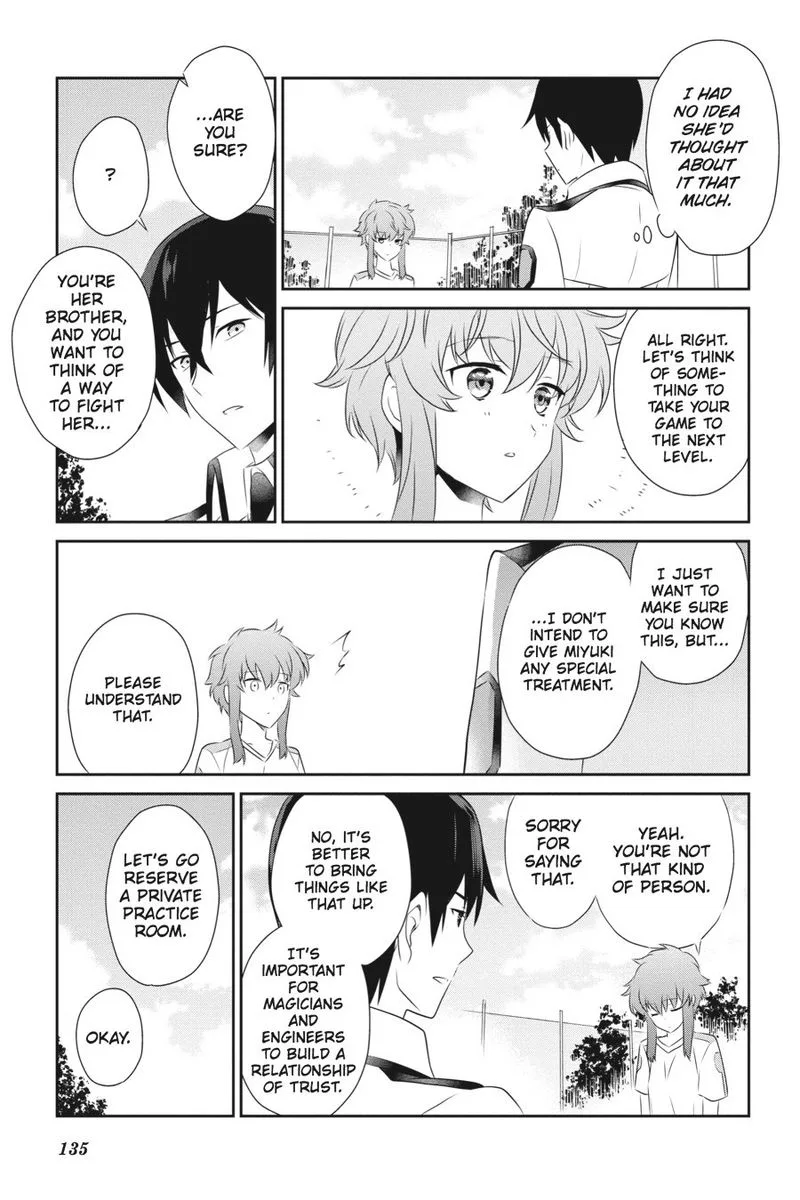 Mahouka Koukou no Yuutousei Chapter 41 page 7