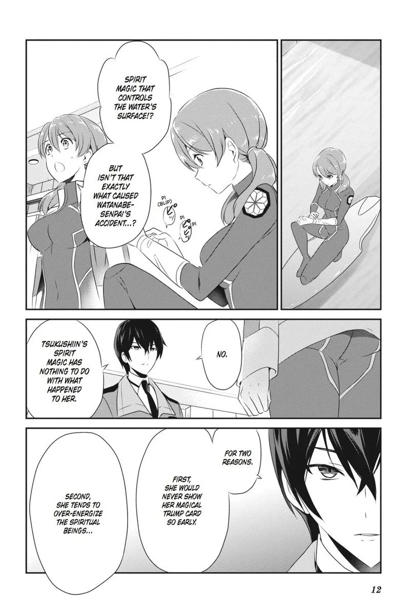 Mahouka Koukou no Yuutousei Chapter 42 page 13