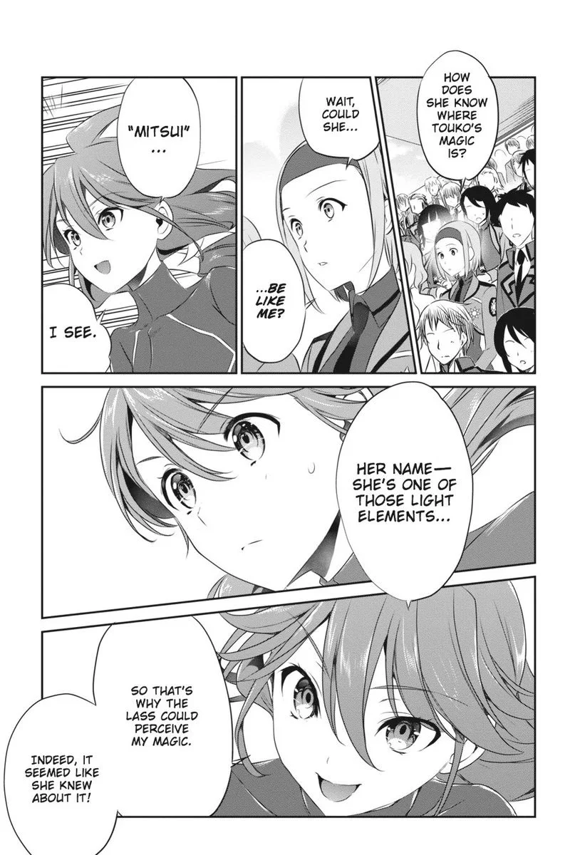 Mahouka Koukou no Yuutousei Chapter 43 page 9