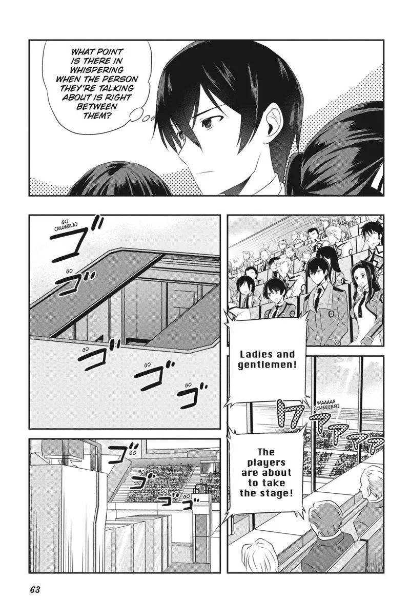 Mahouka Koukou no Yuutousei Chapter 45 page 9