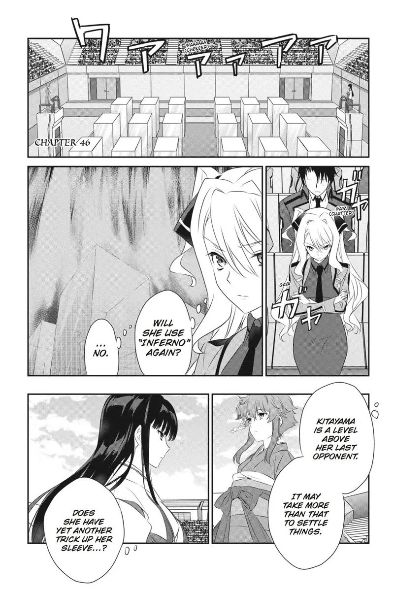 Mahouka Koukou no Yuutousei Chapter 46 page 1