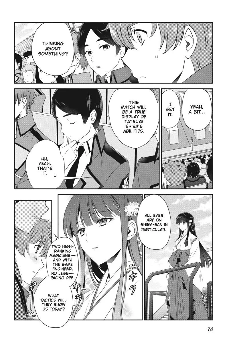 Mahouka Koukou no Yuutousei Chapter 46 page 6
