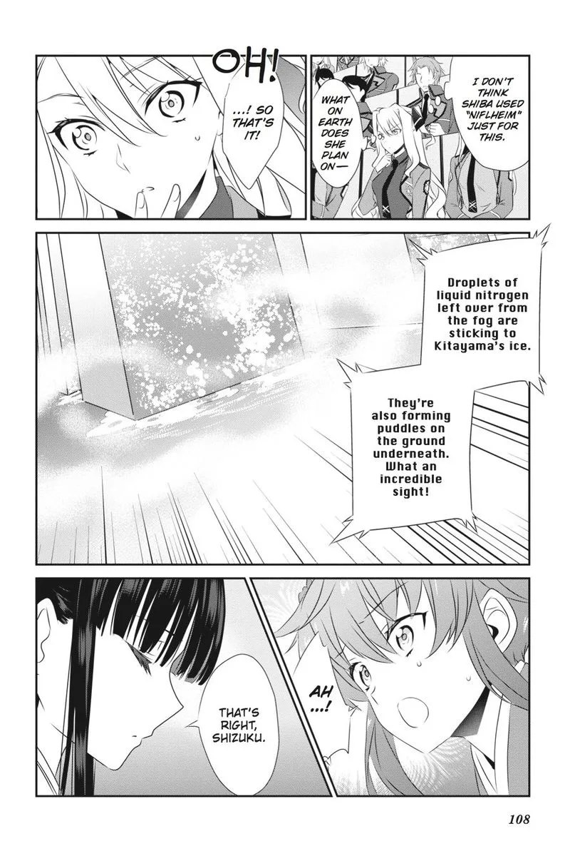 Mahouka Koukou no Yuutousei Chapter 48 page 10