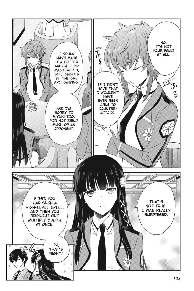 Mahouka Koukou no Yuutousei Chapter 49 page 12