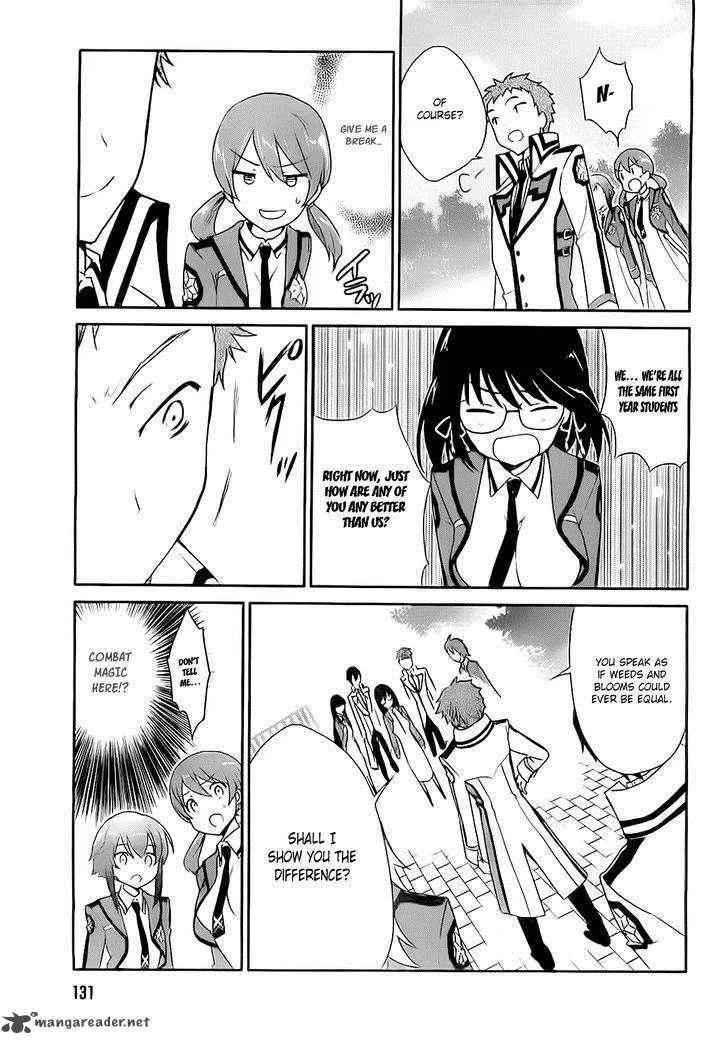 Mahouka Koukou no Yuutousei Chapter 5 page 9