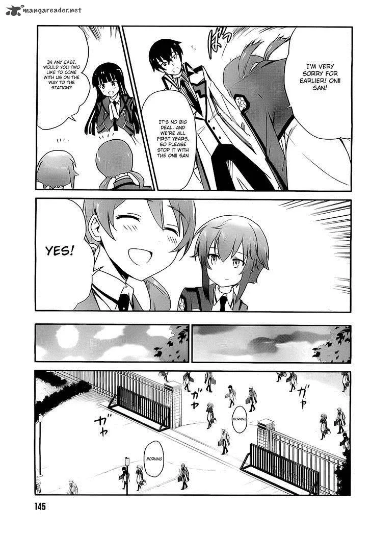 Mahouka Koukou no Yuutousei Chapter 5 page 23