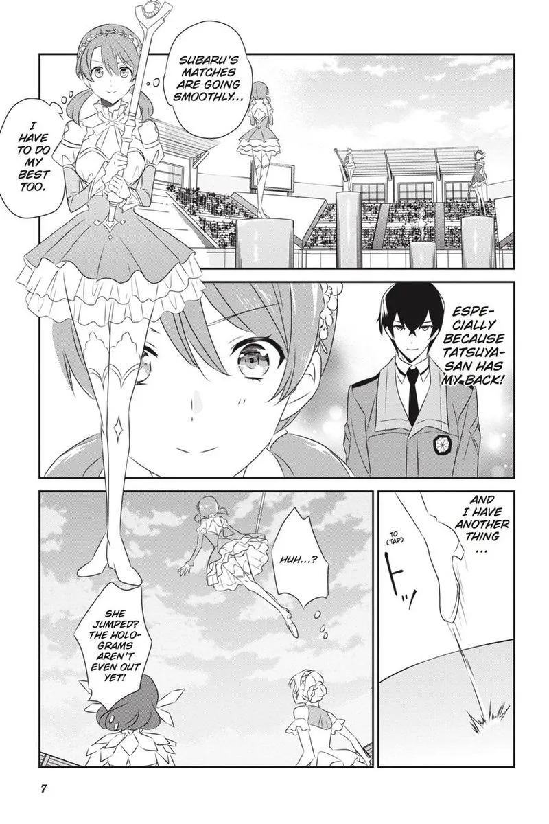 Mahouka Koukou no Yuutousei Chapter 51 page 8